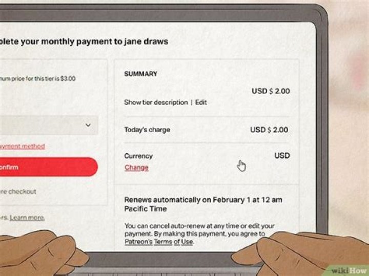 Is patreon a monthly fee?