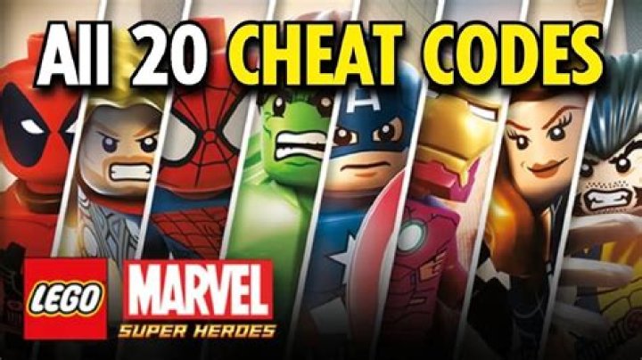 What are the codes for Lego Marvel superheroes?